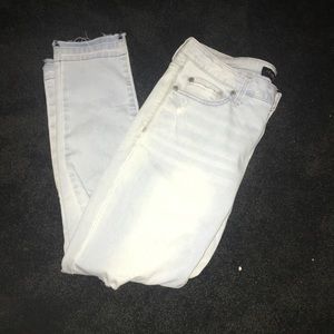 Aeropostale Raw Hem Cropped Jegging